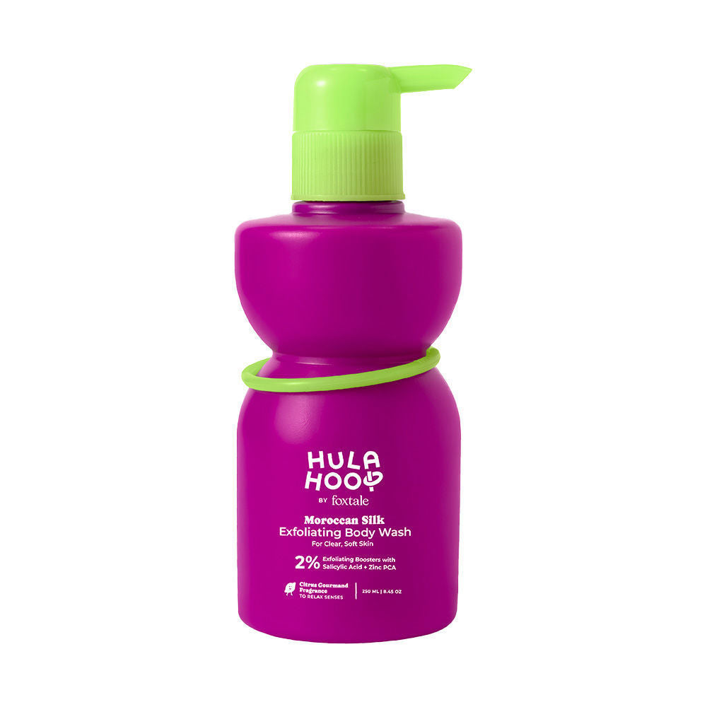 Hula Hoop Exfoliating Body Wash by Foxtale , Exfoliates & Smoothens