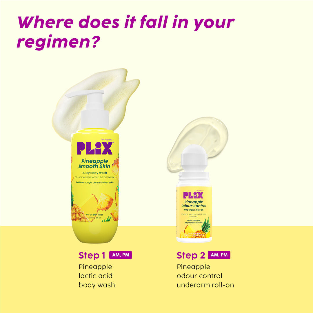 Pineapple Odour Control Underarm Roll-On