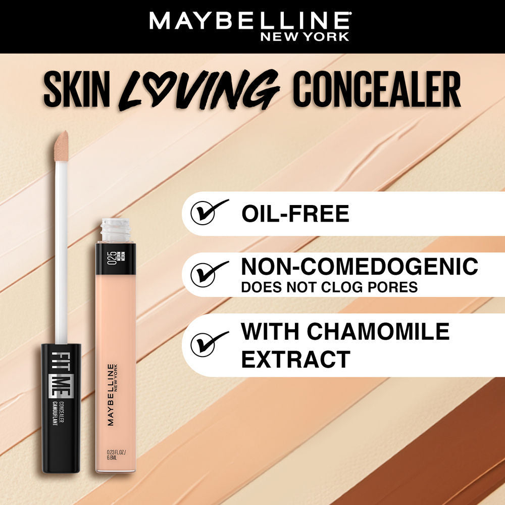 Fit Me Concealer, Oil-free Liquid Concealer for Oily and Dry Skin - Fair