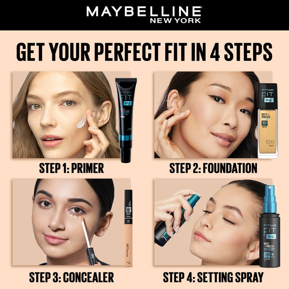 Fit Me Concealer, Oil-free Liquid Concealer for Oily and Dry Skin - Fair