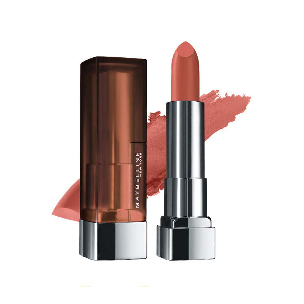 Maybelline Color Sensational Creamy Matte Lipstick, 12H Formula - 640 Red Liberation