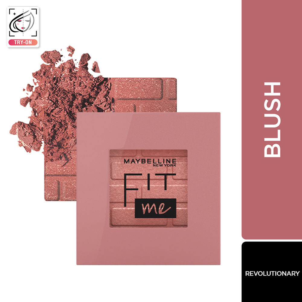 New Fit Me Mono Blush, Up To 16 hours Long-lasting Cheek Blush - 30 Fierce - 50 Revolutionary