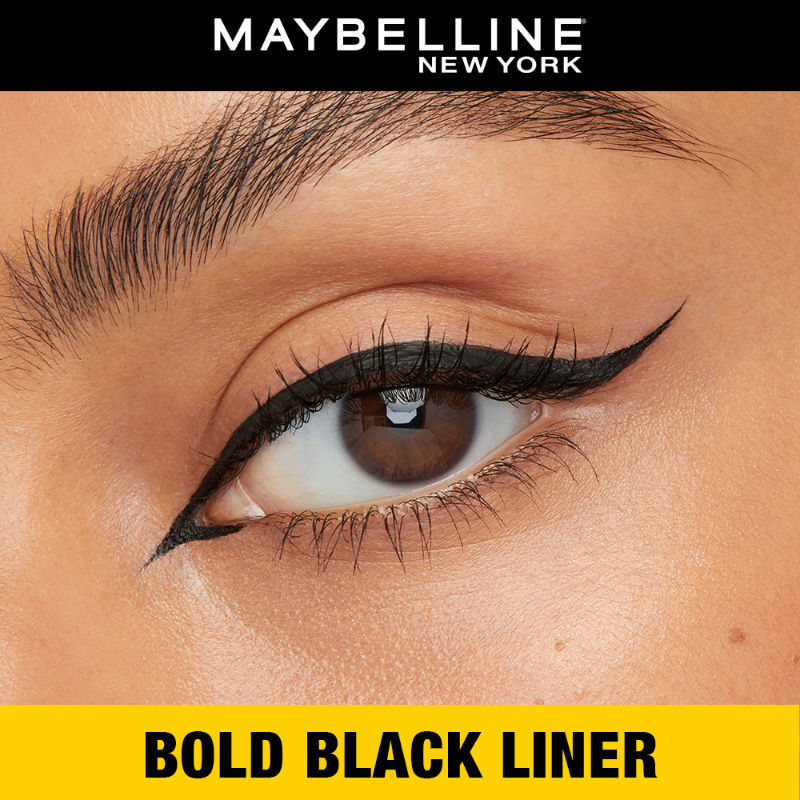 The Colossal Bold Liner, Smudgeproof & Waterproof Eyeliner - Bold Black