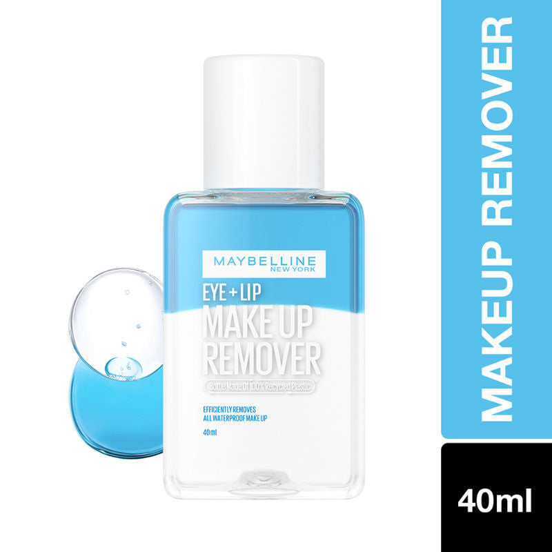 Biphase Eye + Lip Makeup Remover for Waterproof Makeup, Fragrance-Free, 40ml