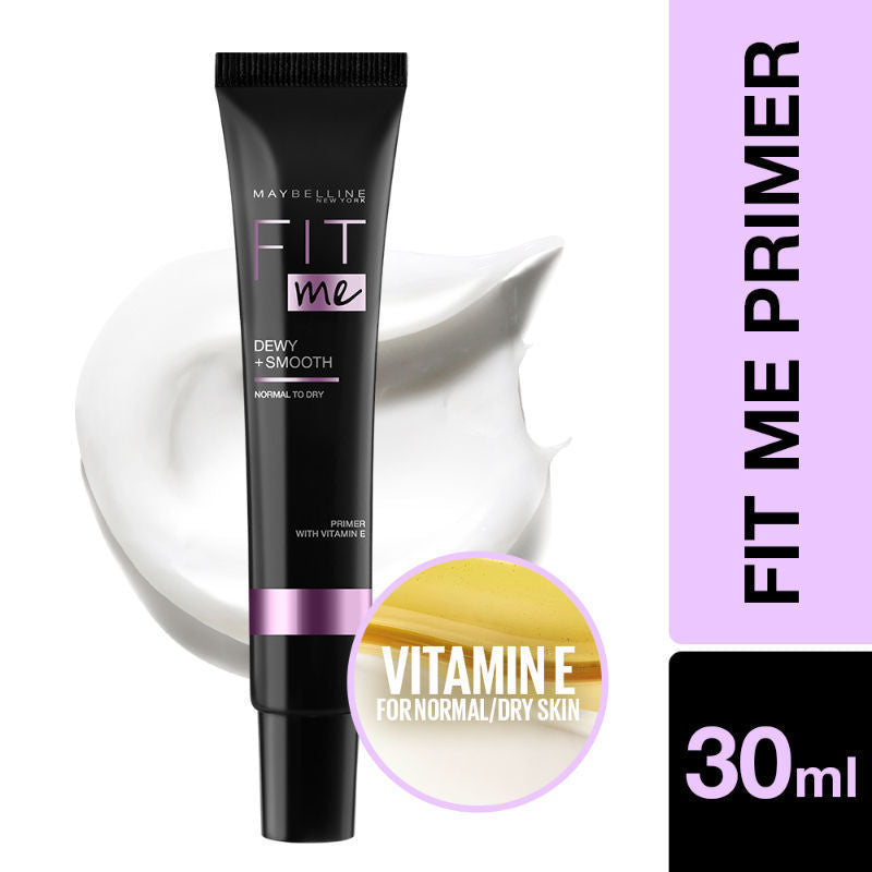 Fit Me Primer, Oil free and Non Comedogenic Formula - Matte+Poreless
