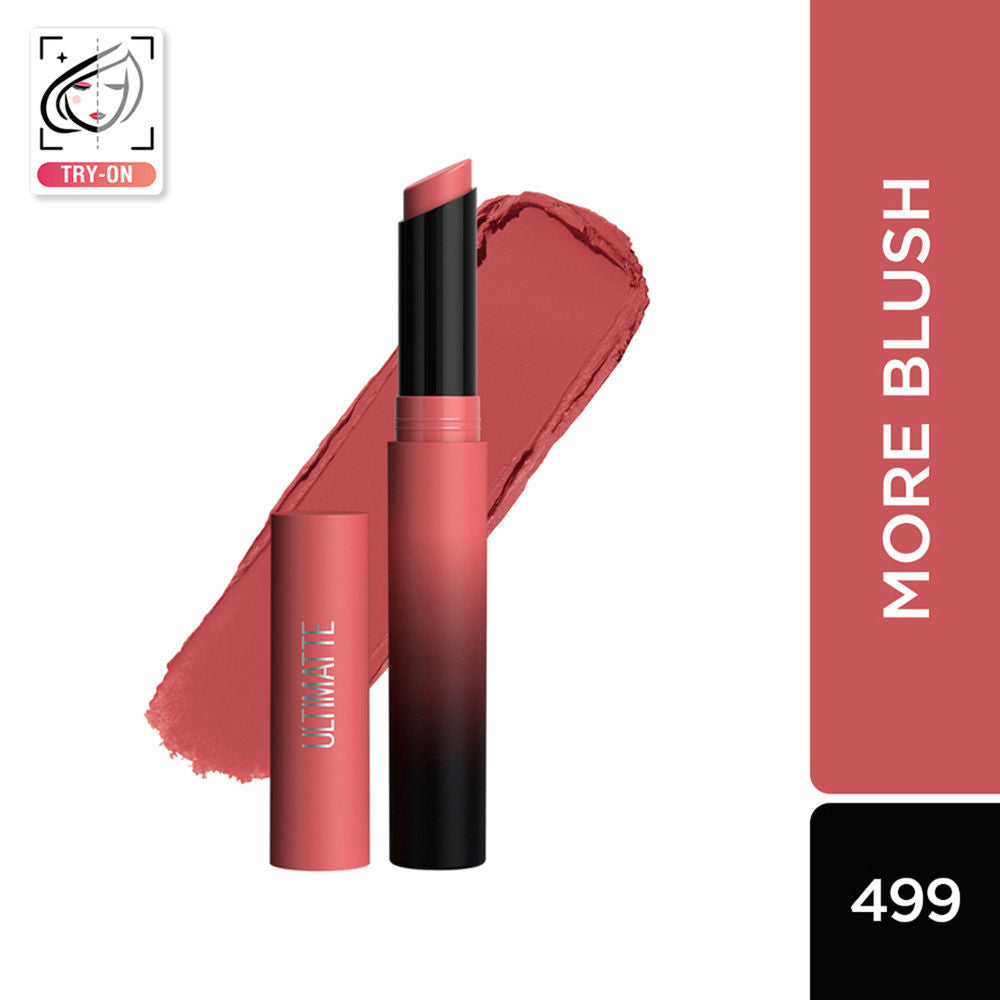 Color Sensational Ultimattes Lipstick, Matte Finish - More Ruby - More Blush