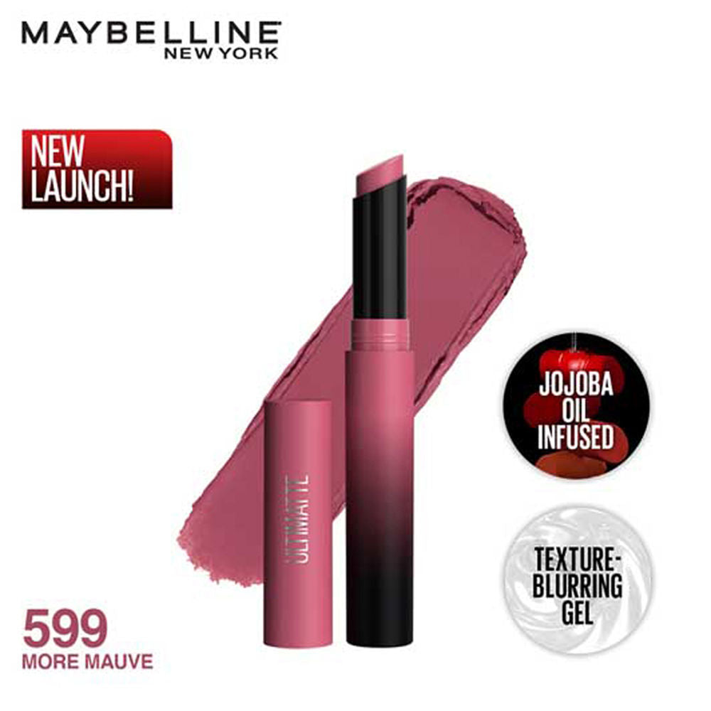 Color Sensational Ultimattes Lipstick, Matte Finish - More Ruby