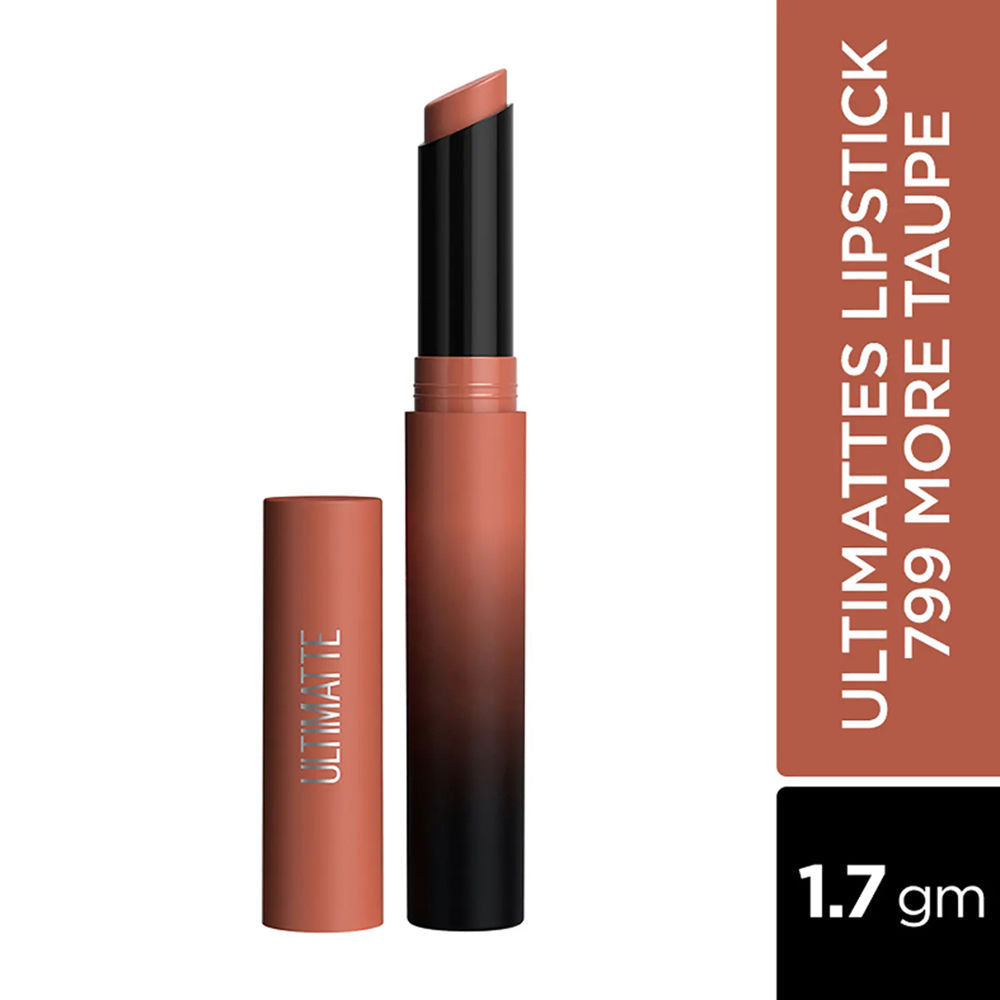 Color Sensational Ultimattes Lipstick, Matte Finish - More Ruby - More Taupe