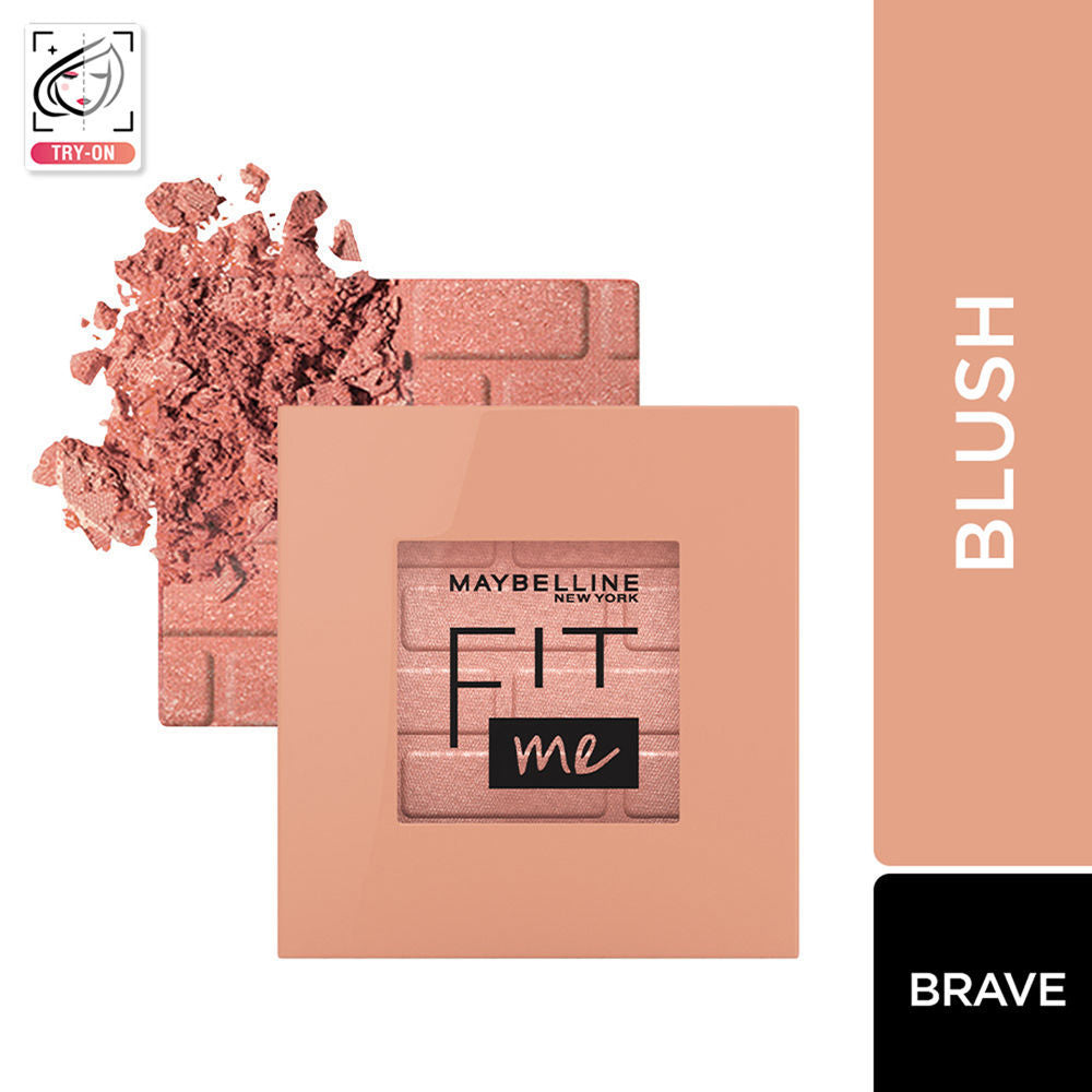 New Fit Me Mono Blush, Up To 16 hours Long-lasting Cheek Blush - 30 Fierce - 10 Brave