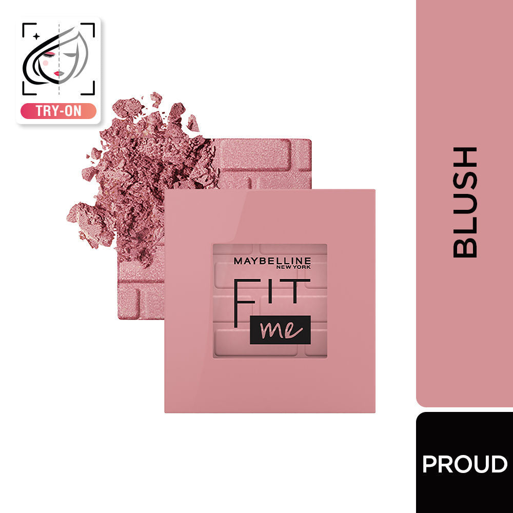 New Fit Me Mono Blush, Up To 16 hours Long-lasting Cheek Blush - 30 Fierce - 40 Proud
