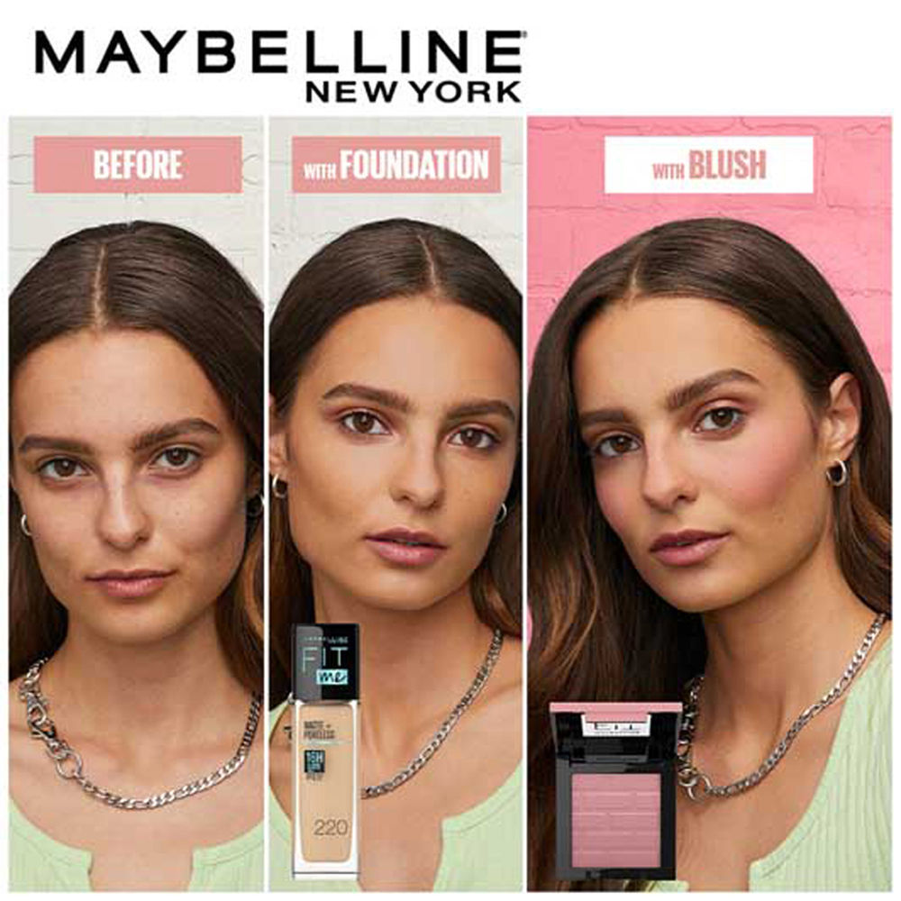New Fit Me Mono Blush, Up To 16 hours Long-lasting Cheek Blush - 30 Fierce