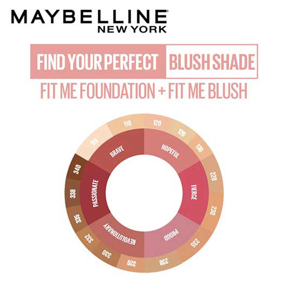 New Fit Me Mono Blush, Up To 16 hours Long-lasting Cheek Blush - 30 Fierce