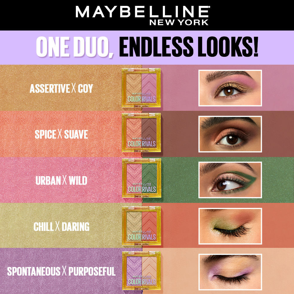 Color Rivals Longwear Duo Eyeshadow Palette