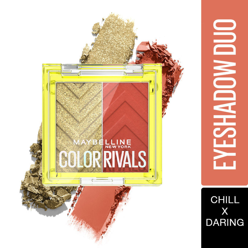 Color Rivals Longwear Duo Eyeshadow Palette - Chill X Daring