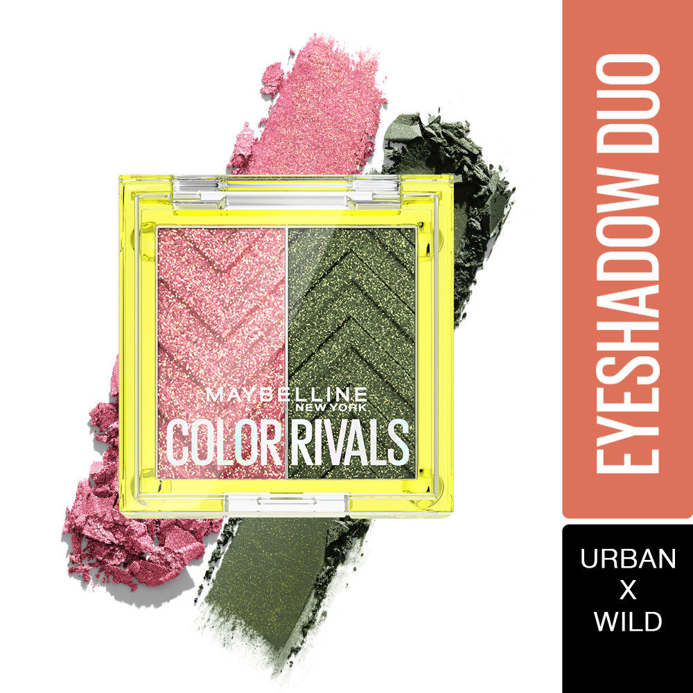 Color Rivals Longwear Duo Eyeshadow Palette - Urban X Wild