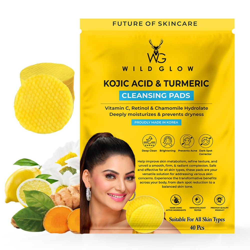 Turmeric & Kojic Acid Face Cleansing Pads