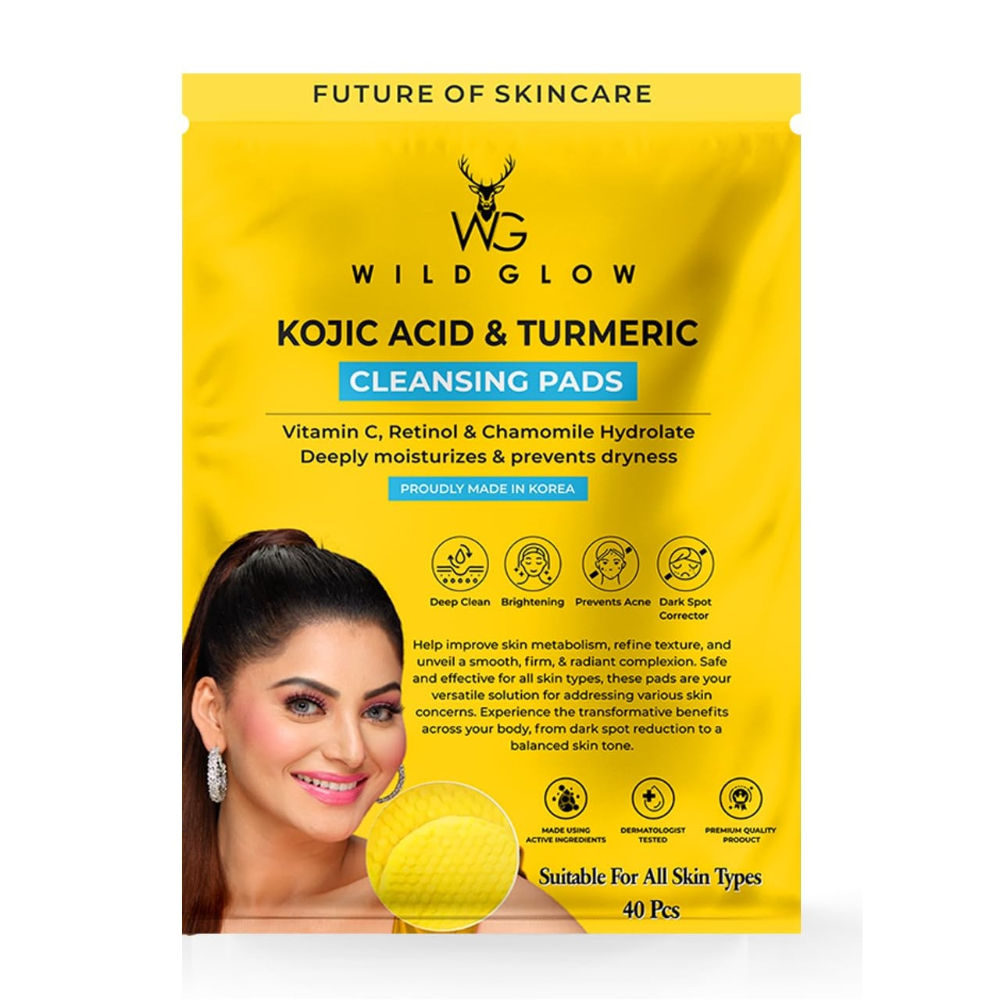 Turmeric & Kojic Acid Face Cleansing Pads