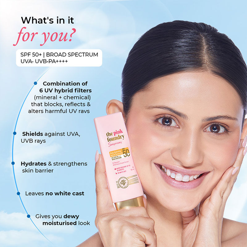 Dewy Hydrating Hybrid Sunscreen SPF 50+