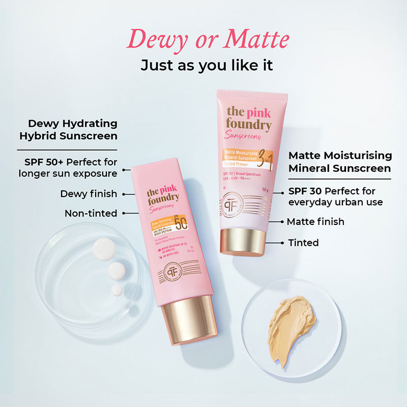 Dewy Hydrating Hybrid Sunscreen SPF 50+
