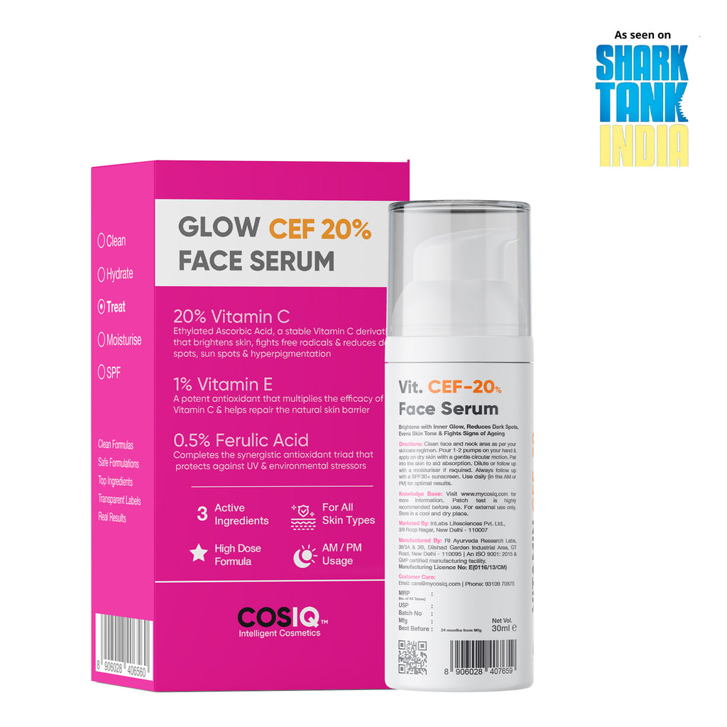 Vitamin CEF 20% Glow Boost Face Serum