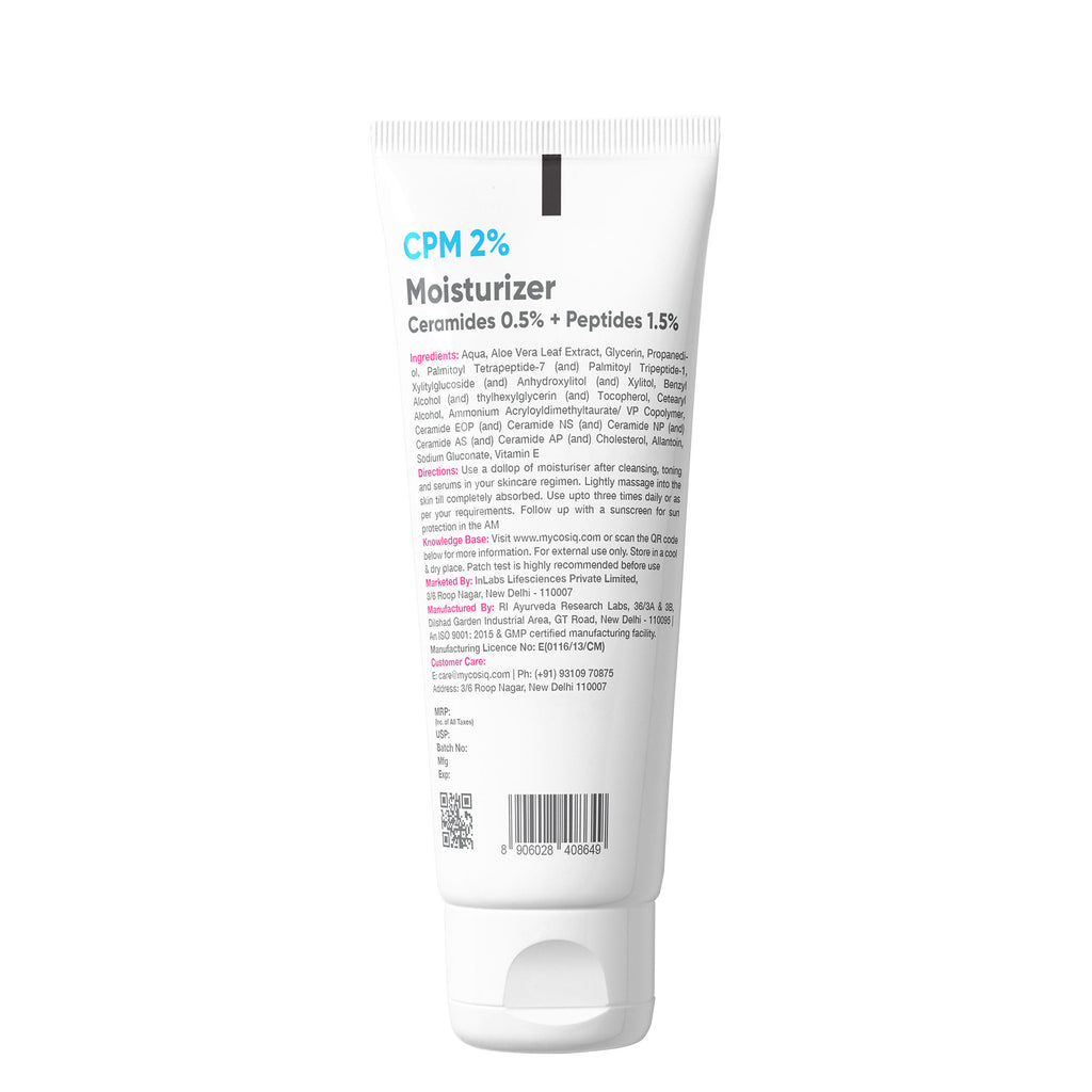 CPM 2% Ceramides & Peptides Moisturizer