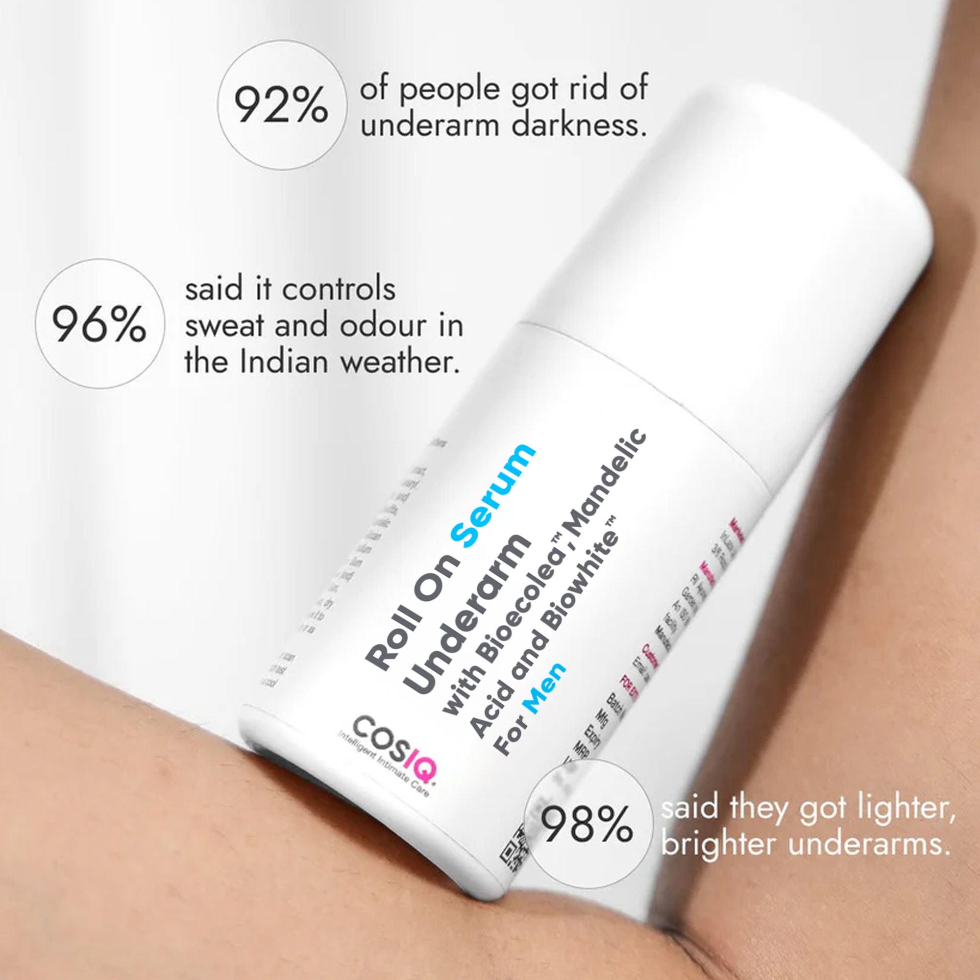 Brightening Underarm Roll On Serum For Men