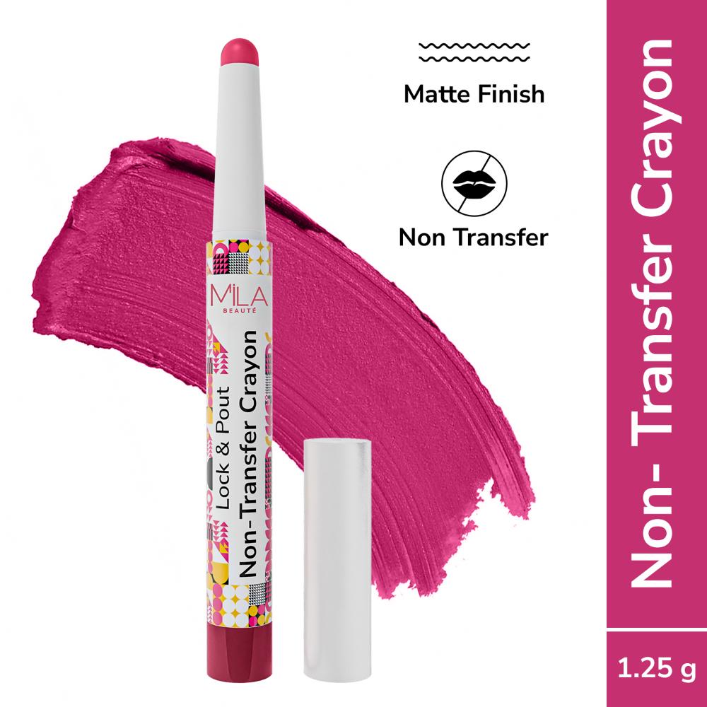 Lock & Pout Transfer - Proof Matte Crayon With Ceramides & Shea Butter - 7 Like Seriously