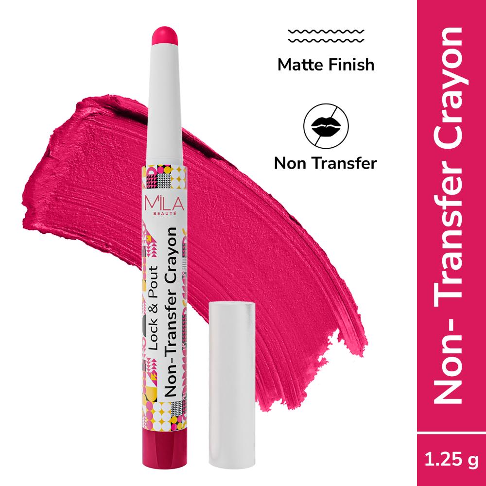 Lock & Pout Transfer - Proof Matte Crayon With Ceramides & Shea Butter - 8 Match My Vibe