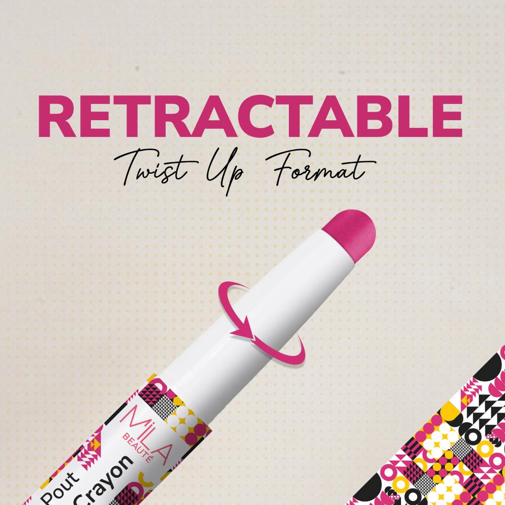 Lock & Pout Transfer - Proof Matte Crayon With Ceramides & Shea Butter