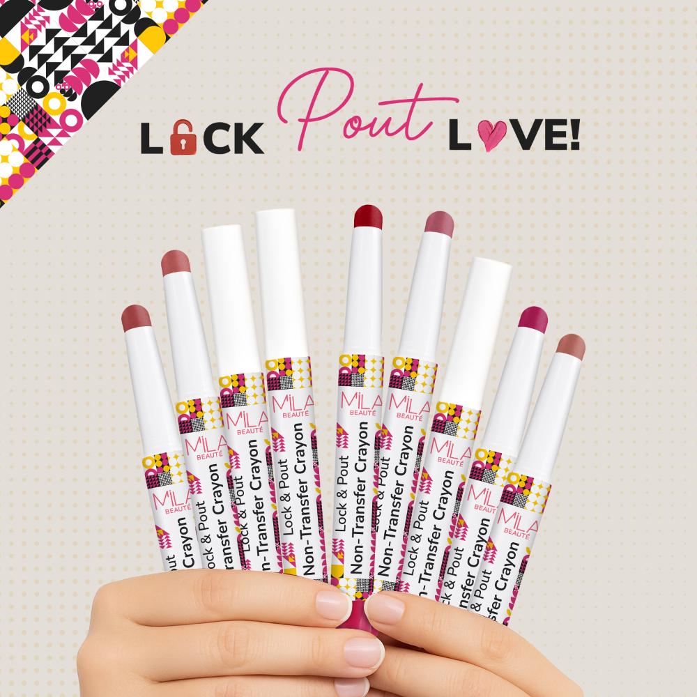 Lock & Pout Transfer - Proof Matte Crayon With Ceramides & Shea Butter