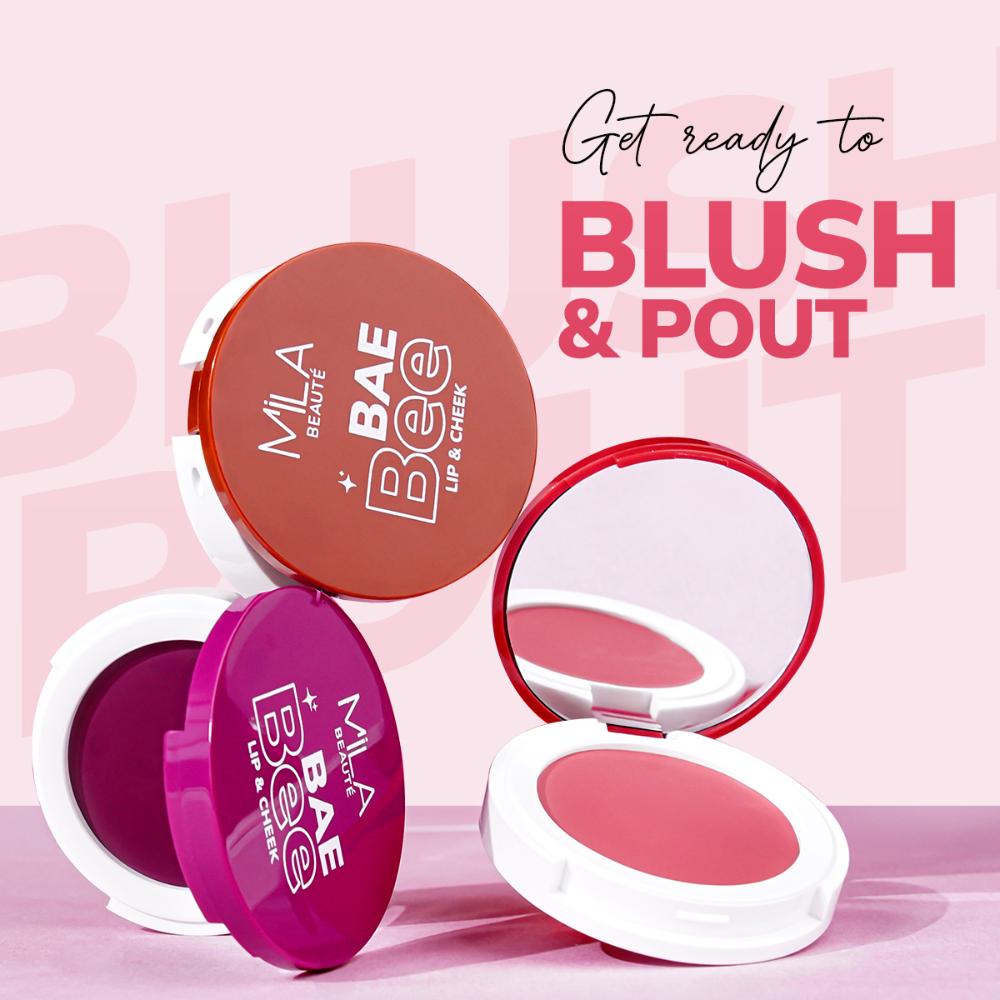 Baebee Lip & Cheek Tint With Jojoba Oil & Vitamin E Shade
