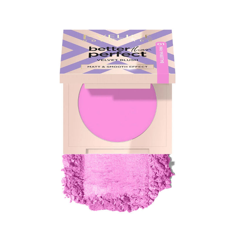 Better Than Perfect Soft Matt Pressed Blush - 01 Ballerina Pink
