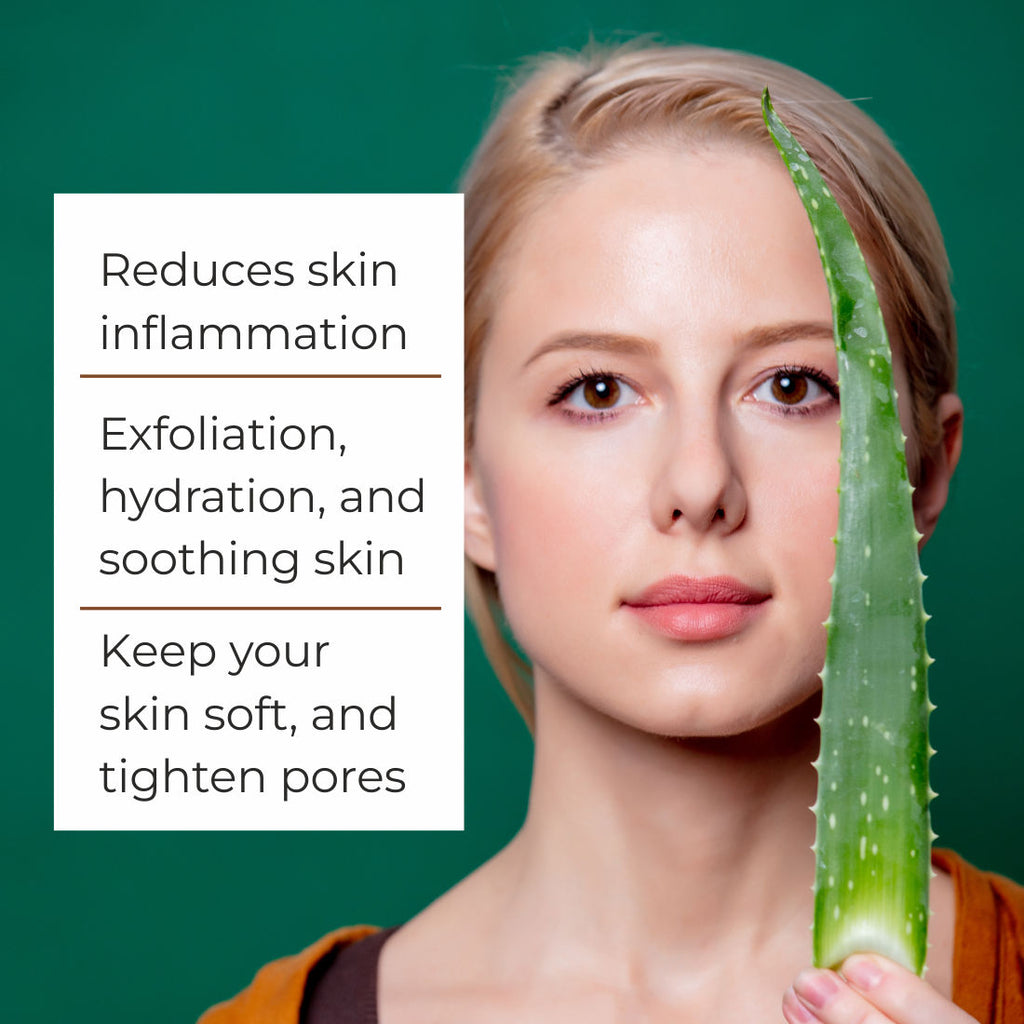Coffee Aloe Vera Gel for Face & Body Skin Treatment