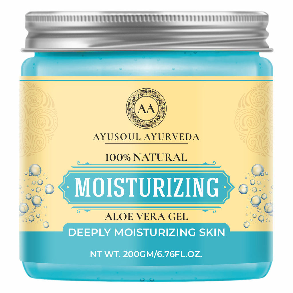 Moisturizer Aloe Vera Gel for Face & Body Skin Treatment