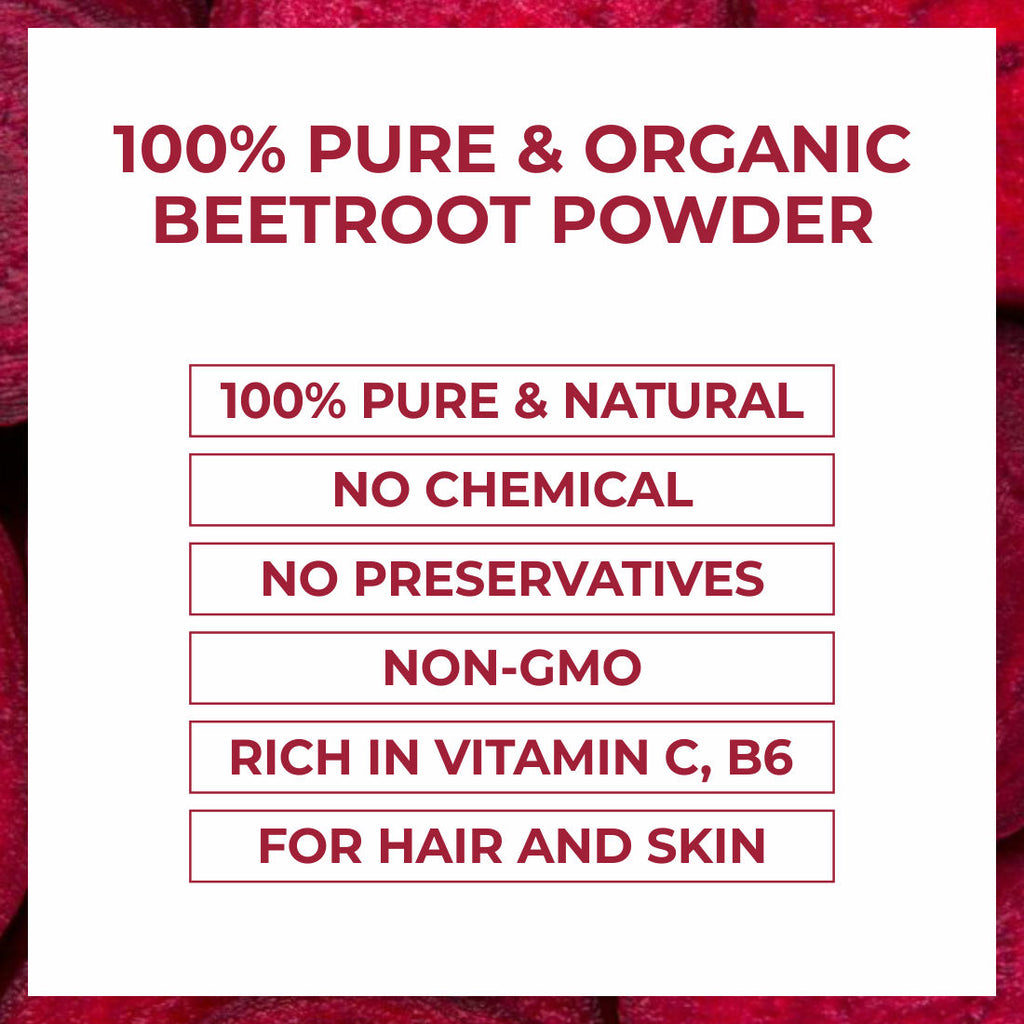 100% Natural & Pure Beetroot Powder