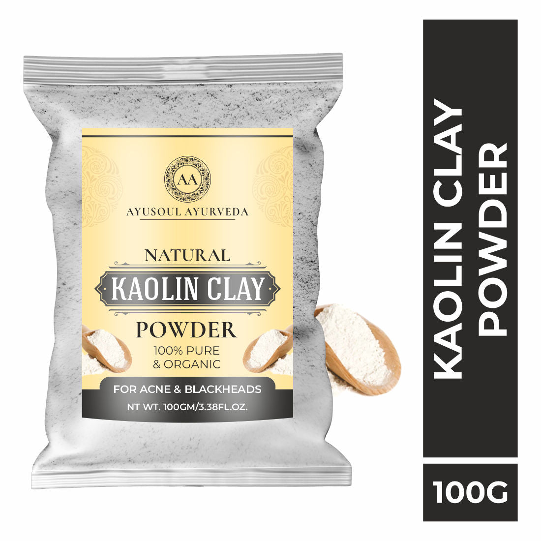 100% Pure White Kaolin Clay Powder