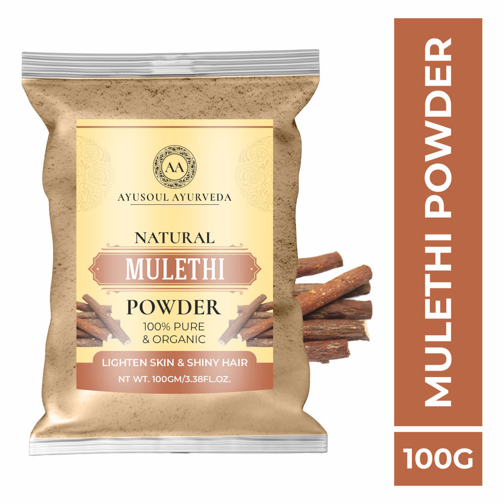 100% Natural Organic Mulethi Powder