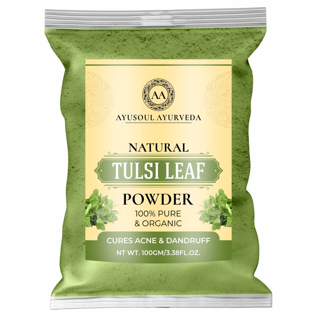 100% Pure Natural & Organic Tulsi (Basil) Leaf Powder
