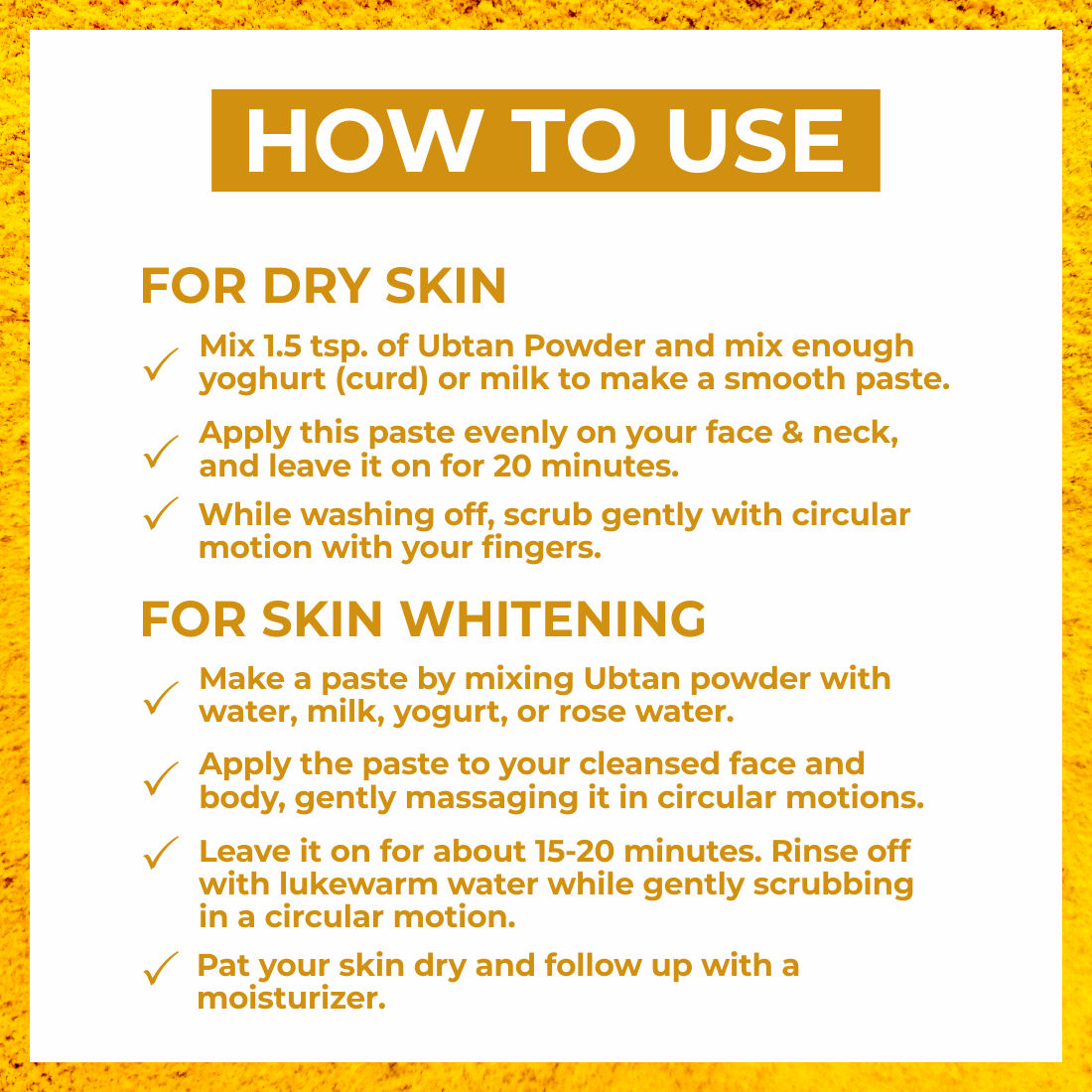 Ubtan Powder Face Pack