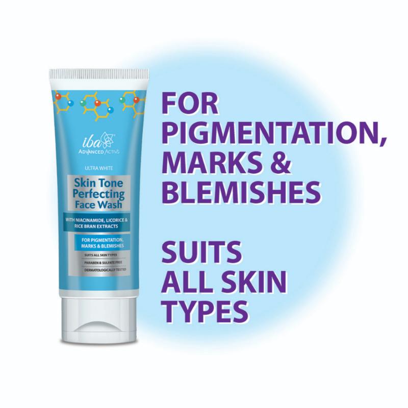 Advanced Activs Ultra White Skin Tone Perfecting Face Wash