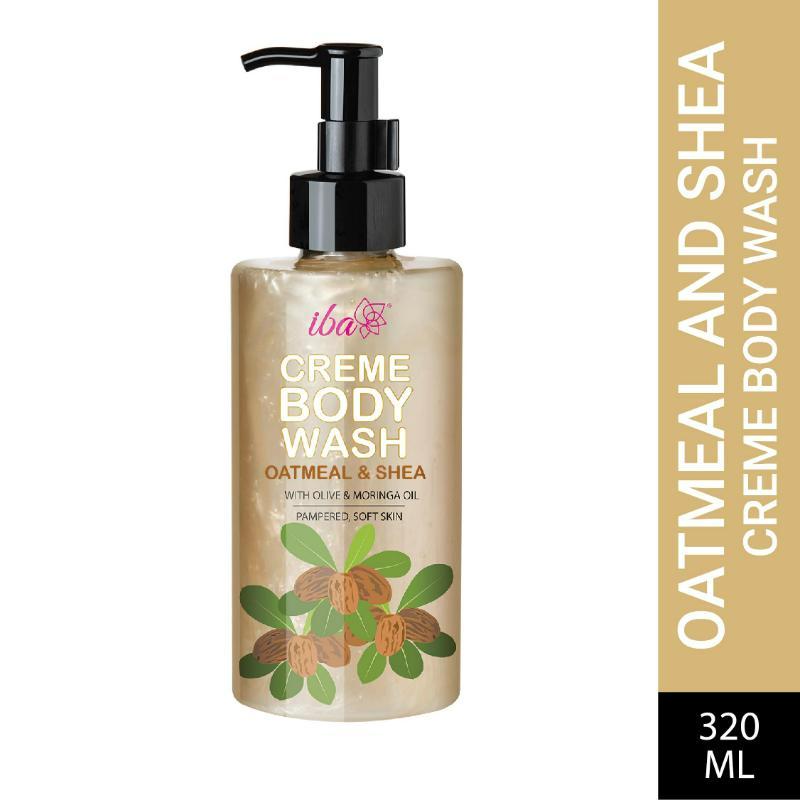 Oatmeal & Shea Creme Body Wash For Softer, Smoother, Nourished Skin