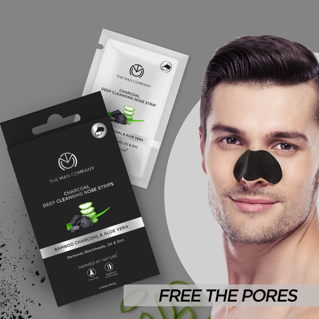 Charcoal Nose Strips For Whitehead & Blackhead Removal