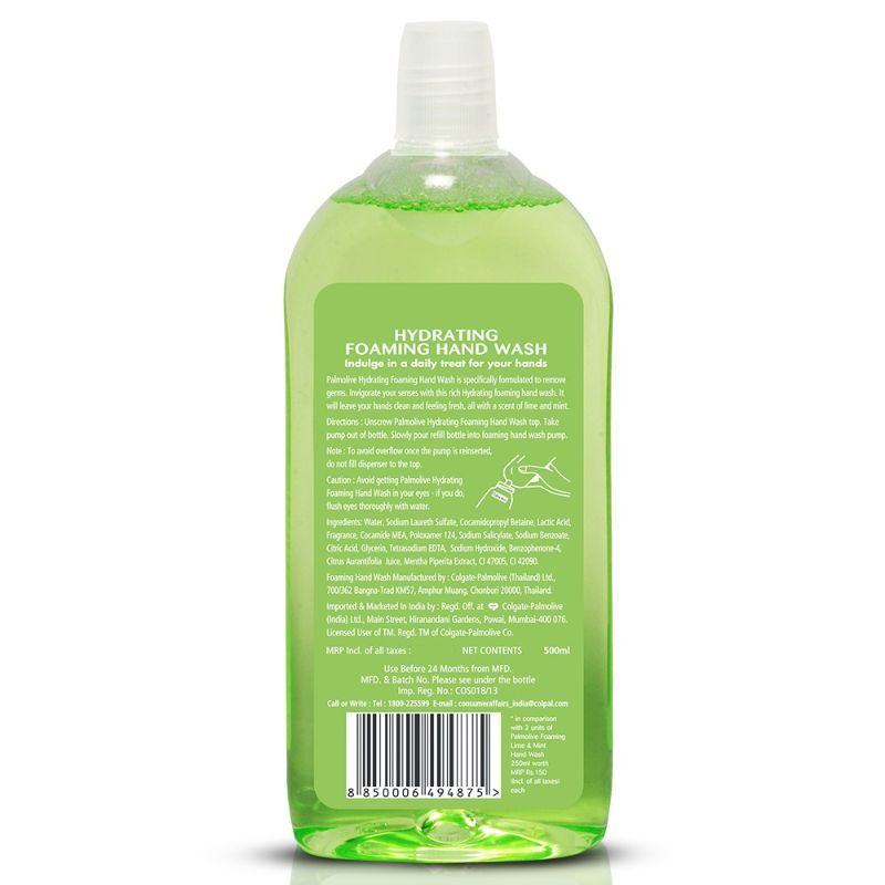 Hydrating Foaming Hand Wash Lime & Mint