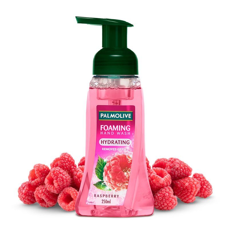 Hydrating Foaming Raspberry Hand Wash, Removes 99.9% Germs