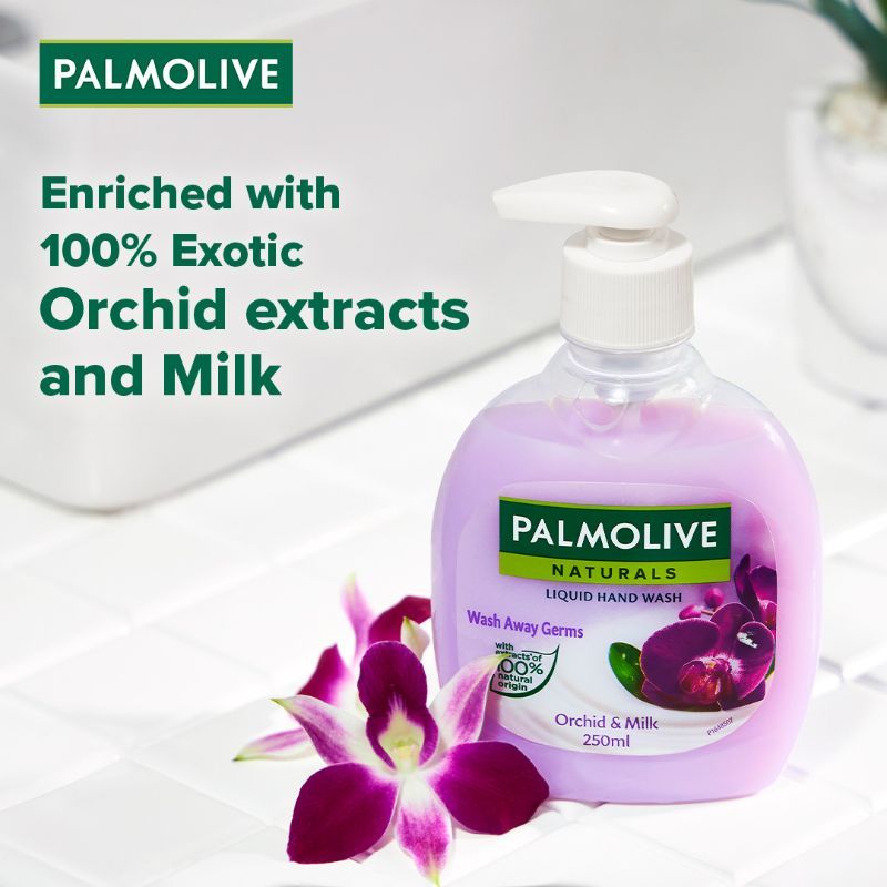 Naturals Orchid & Milk Hand Wash- Removes 99.9% Germs