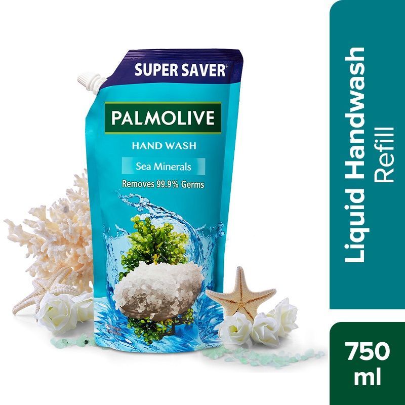 Naturals Sea Minerals Liquid Hand Wash, Removes 99.9% Germs