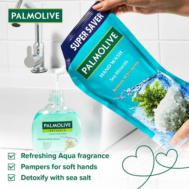 Naturals Sea Minerals Liquid Hand Wash, Removes 99.9% Germs