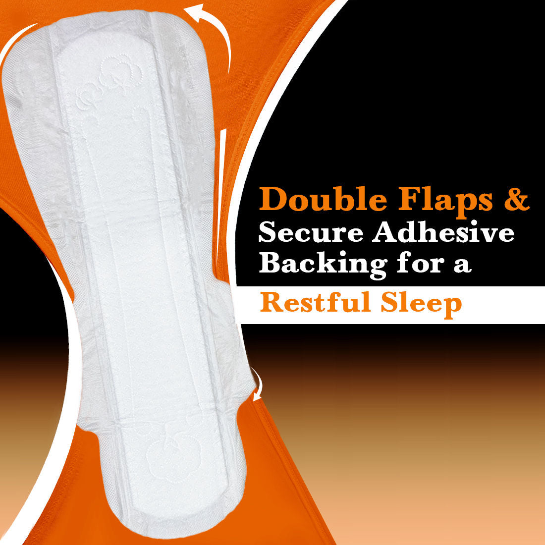 XXXL Relax Nights Ultra-Thin Overnight Sanitary Pads For Heavy Flow