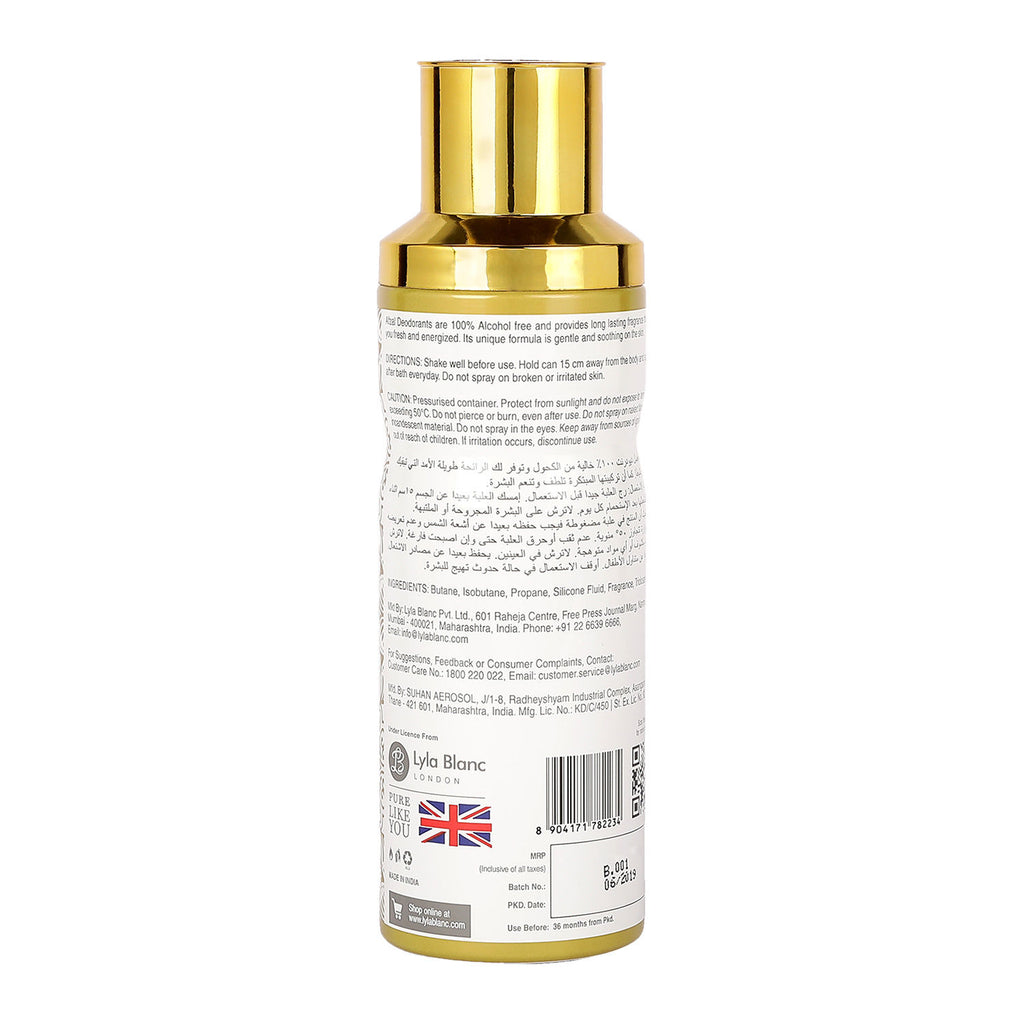 Non Alcoholic Sharar Deodorant For Men