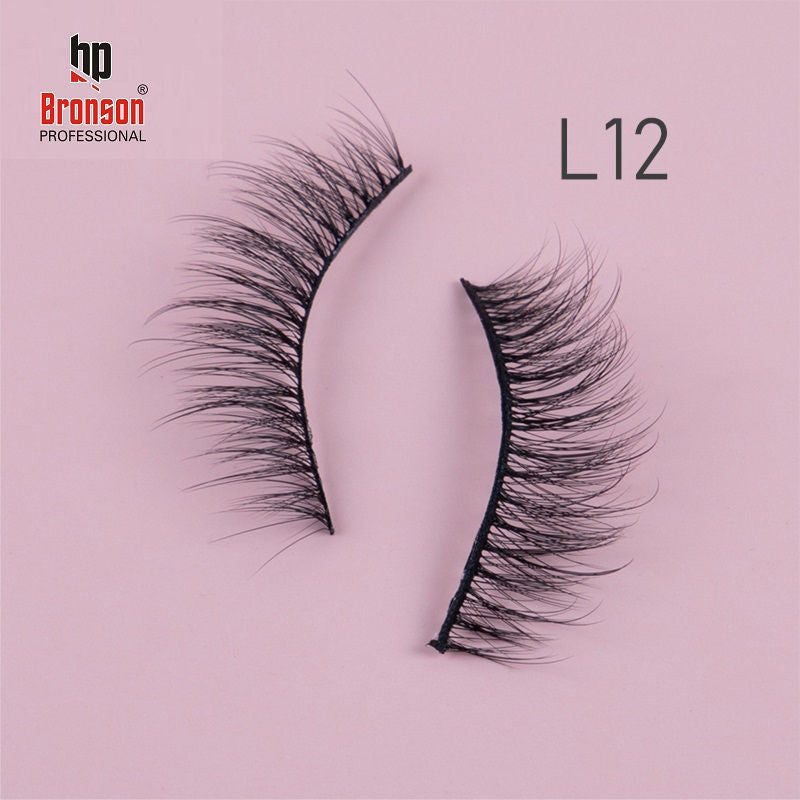 Eyelash Set 3D False Long And Natural Eye Makeup No. L12